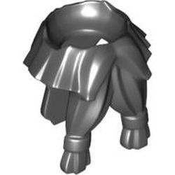 60750-11 Baard gebonden (2 staartjes) zwart NIEUW *2B0002