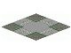 607p01-9BG B-KEUS (sterk verkleurd)'Wegenplaat 32x32 kruispunt ZONDER FIETPAD lichtgrijs (klassiek) gebruikt *3K000