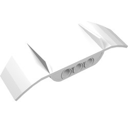 61073-1 Technic, Spoiler 3x8 met gaten wit NIEUW *4T075