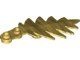 6148-115 Palmboom blad klein goud, parel NIEUW *5K0000