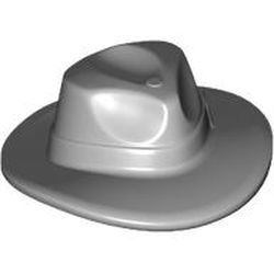 61506-86 Hoed (Fedora) grijs, licht (blauwachtig) NIEUW *0L0000