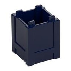 61780-63 Box met top opening blauw, donker NIEUW *5K000