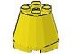 6233-3 Kegel 3x3x2 geel NIEUW *1L088