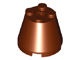 6233-88 Kegel 3x3x2 bruin, roodachtig NIEUW *1L088