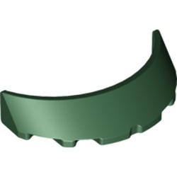 62360-80 Autoruit 3x6x1 gebogen groen, donker NIEUW *5D0000