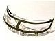 62360pb001-12 Ruit 3x6x1 gebogen met masker (TGV) transparant NIEUW *