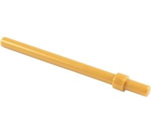 63965-115 Paal 6 noppen met stopring goud, parel NIEUW *1B055