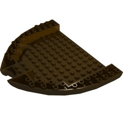 64651-120 Bootromp steen 16x13x3 bruin, donker NIEUW *