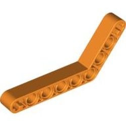 6629-4 Technic, Hefbalk 1x9 gebogen (6x4) dik oranje NIEUW *1D000