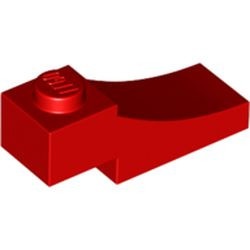 70681-5 Steen, gebogen 3x1 omgekeerd uitsnede rood NIEUW *1B382