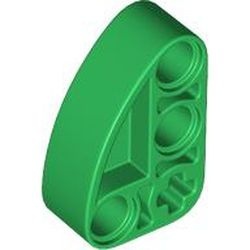71708-6 Technic Hefbalk 2x3 kwart elips dik groen NIEUW *1D000