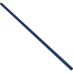75c26-63G Slang star 3mm doorsnede 26 noppen lengte blauw, donker gebruikt *5D0000