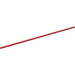 75c31-5G Slang star 3mm doorsnede 31 noppen lengte rood gebruikt *5D0000