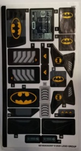 76160stk01 STICKER 76160 Mobile Bat Base NIEUW *0S0000
