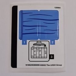 76398stk01 STICKER 76398 Hogwarts Hospital Wing NIEUW *0S0000