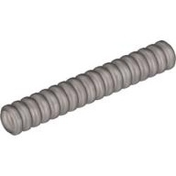 78c06-66G Slang geribbeld lengte 6 noppen grijs, lichtparel gebruikt *5D0000