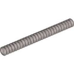 78c09-66G Slang geribbeld lengte 9 noppen grijs, lichtparel gebruikt *5D0000