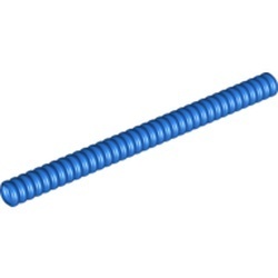 78c12-7 Slang geribbeld lengte 12 noppen blauw NIEUW *5D0000