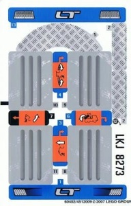 8273stk01 STICKER 8273 Off Road Truck NIEUW *0S0000