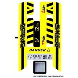 8295stk01 STICKER 8295 Telescopic Handler NIEUW *0S0000