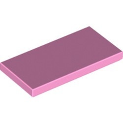 87079-104 Tegel 2x4 roze, helder NIEUW *1B137