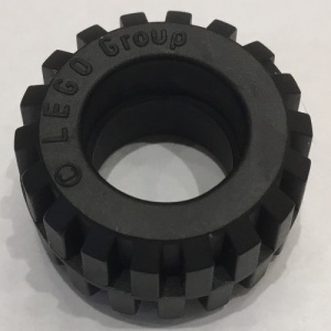 87697-11 Band 21x12mm offset dichte streep in het midden van de groeven zwart NIEUW *5W000 - Img 2