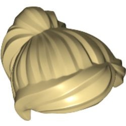 87990-2 Haar vrouw- paardenstaart crème NIEUW *0L0000