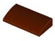 88930-88 Dakpan gebogen 2x4x2/3 geen noppen, MET bodemtubes bruin, roodachtig NIEUW *5K000