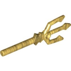 92289-115G Drietand (Neptunus) goud, parel gebruikt *1R0000