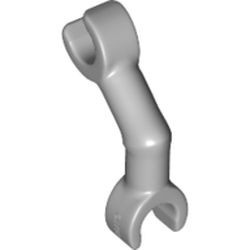 93061-86 Skeletarm gebogen met verticale grip grijs, licht (blauwachtig) NIEUW *0W002
