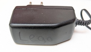 94164-G Electric Power Adapter / Transformer, 100V - 240V / 10V DC (MET STIFT OP GESCHREVEN, ZIE FOTO'S) zwart gebruikt *0B065 - Img 2