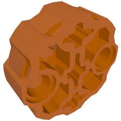 98585-68 Hero Factory wapen - loop oranje, donker NIEUW *0L0000