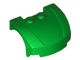 98835-6 Motorkap 3x4x1 2/3 gebogen voorkant groen NIEUW *0B003