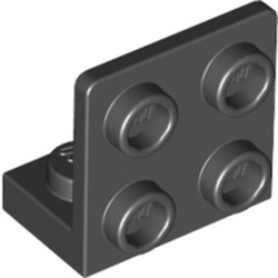 99207-11 Verbindingsplaat 1x2- 2x2 OMGEKEERD zwart NIEUW *1B261