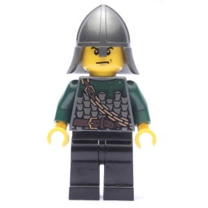 cas458 Drakenridder met helm en nekprotectie NIEUW *0M0000