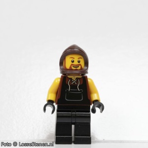 cas467 Castle- Smit, bruine baard NIEUW *0M0000
