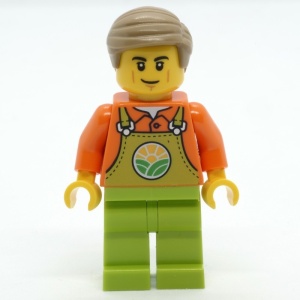 cty1466 Treinwerker lime overall NIEUW *0M0000