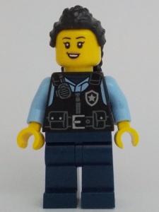 cty1703 Vrouwelijke politie-officier NIEUW *0M0000