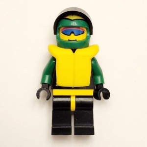 ext005G Extreme Team - Helm met vlam en reddingsvest gebruikt *0M0000