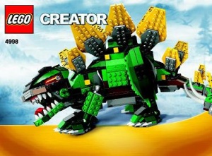 INS4998-G 4998 BOUWBESCHRIJVING- StegoSaurus (3 boekjes) gebruikt * - Img 3