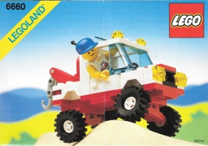 INS6660-G 6660 BOUWBESCHRIJVING- Hook & Haul Wrecker (Hook and Haul Wrecker) gebruikt *LOC RBL