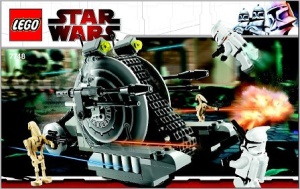 INS7748 7748 BOUWBESCHRIJVING- Corporate Alliance Tank Droid NIEUW *LOC 6037