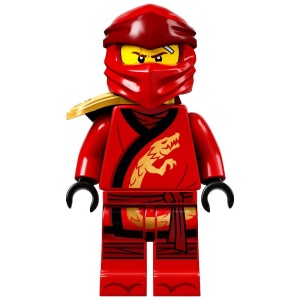 njo613 Ninjago: Kai-Legacy, Pearl Gold Armor Shoulder Pad NIEUW *0M0000