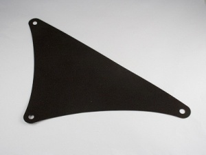 sailbb54-11 Zeil driehoek 17x20 zwart NIEUW *5D000 - Img 2