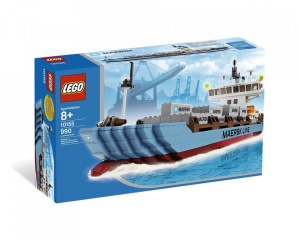 Set 10155- Maersk Line Container Ship NIEUW - Img 2