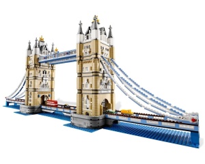 Set 10214-G Tower Bridge, zonder doos (99% compleet) gebruikt *