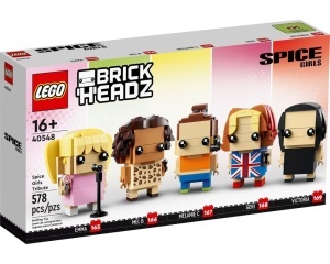 Set 40548-G Brickheadz Spice Girls Tribute, met doos (99% compleet) gebruikt * - Img 2