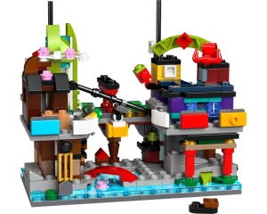Set 40706 Micro NINJAGO City Markets NIEUW *5M000 - Img 2