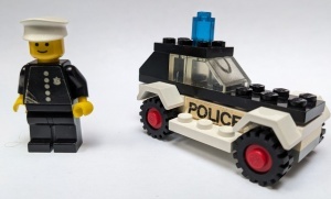 Set 600-2-G Police Patrol, zonder doos gebruikt * - Img 2