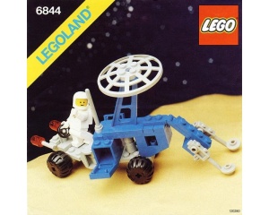 Set 6844-G Seismologic Vehicle (Sismobile), zonder doos gebruikt *